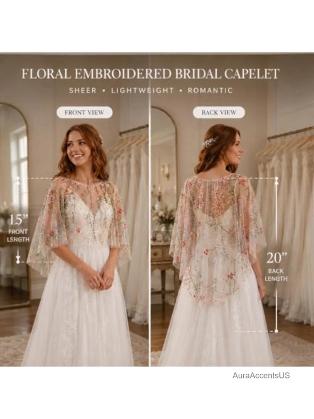 N/A elegant embroidered